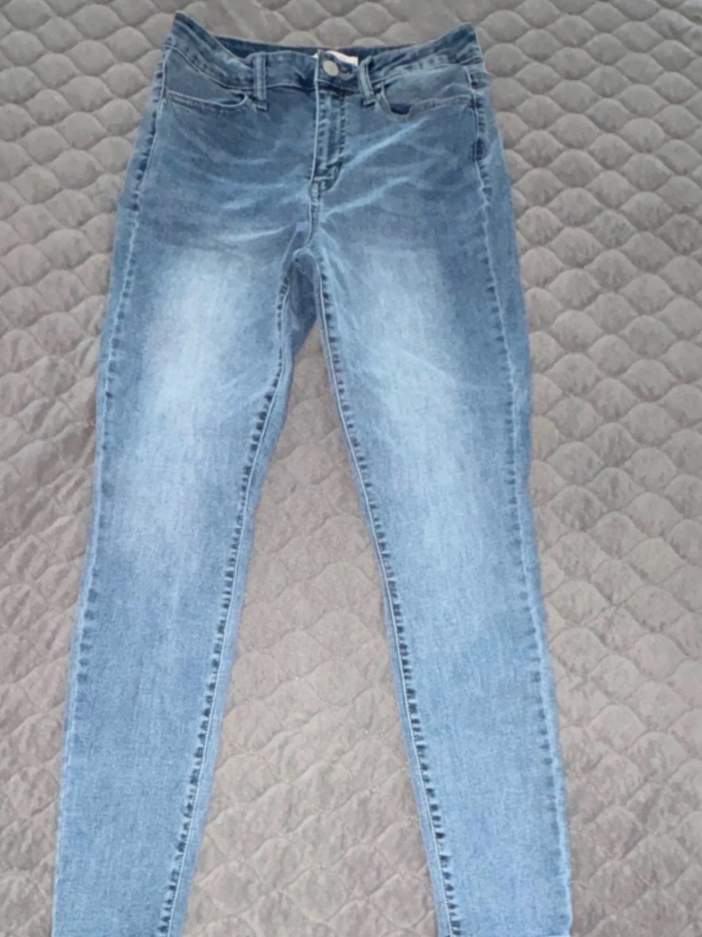 SO Light Wash Skinny Jeans